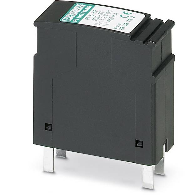 Phoenix Contact 2838762 PT 5-HF- 5 DC-ST Insteekbare overspanningsafleider Set van 10 stuks Overspanningsbeveiliging voor: Verdeelkast 10 kA 10 stuk(s)