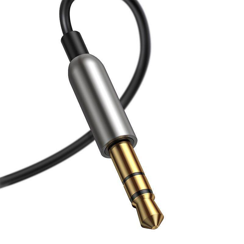 Symboolafbeelding voor Baseus CABA01-01 audiokabel 0,5 m 3,5 mm USB Type-A zwart