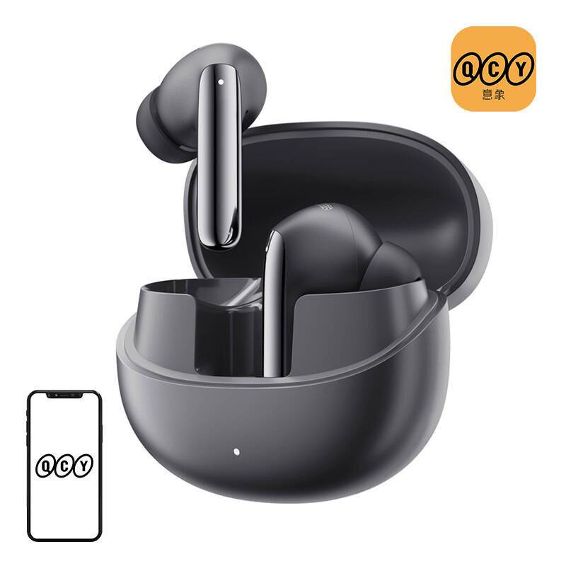 QCY - HT08 black - TWS QCY MeloBuds Pro HT08 Koptelefoon, ANC (zwart)-0