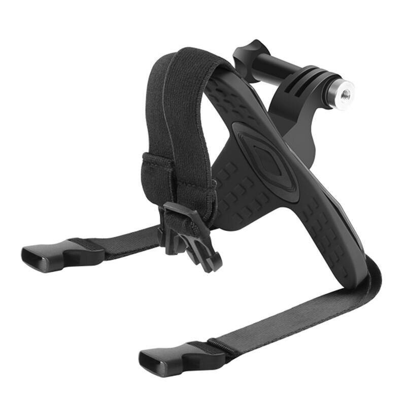 Puluz - PU579B - PULUZ Helm-Kinnhalterung voor Sportkameras (inclusief X5 / X4, Osmo Action 5 Pro) PU579B-2