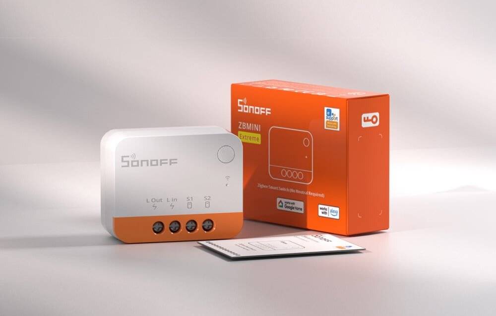 Sonoff - ZBMINIL2-2PACK. - Sonoff ZBMINIL2 Smart ZigBee Mini-Schakelaar (2 Stuks)-4