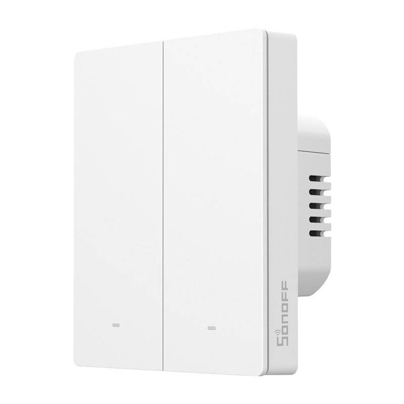 Sonoff - M5-2C-80W - M5-2C-80W Matter Smart-Wandschakelaar (2-Kanaal, voor Frame)-1