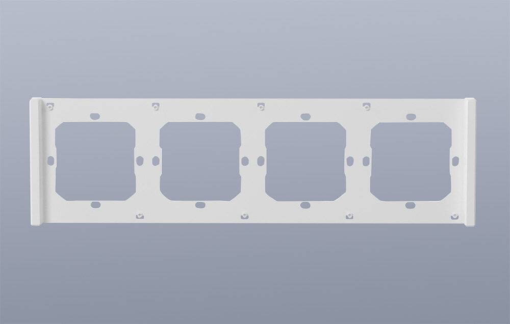 Bekroonde afbeelding voor Sonoff - M5-4C-80-FW - Frame voor Schakelaar M5 80 viervoudig SONOFF M5-4C-80-FW (wit)