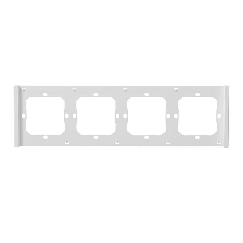 Sonoff - M5-4C-80-FW - Frame voor Schakelaar M5 80 viervoudig SONOFF M5-4C-80-FW (wit)-0