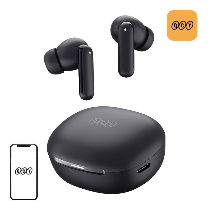 QCY - HT16 black - TWS QCY MeloBuds HT16 Koptelefoon (zwart)-0