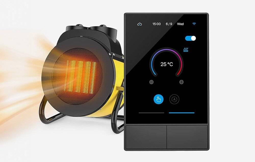 Symboolafbeelding voor Sonoff - NSPanel-US - SONOFF NSPanel-US Smart WiFi-Bedienfeld (zwart, 120 mm)