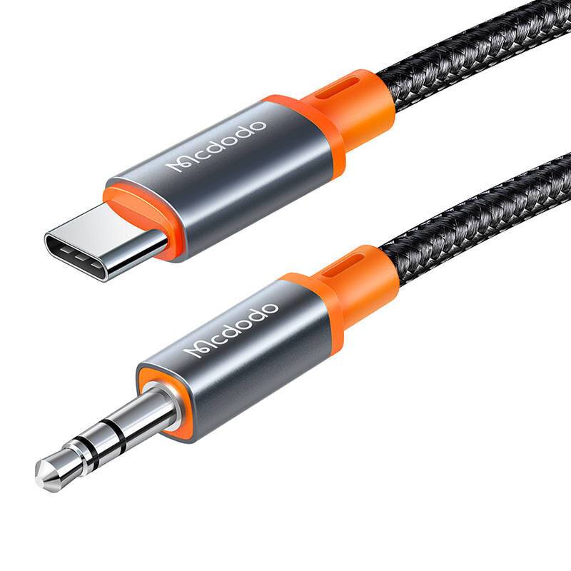 MCDODO Kabel USB-C naar 3,5 mm AUX mini-jack, 1,2 m-4