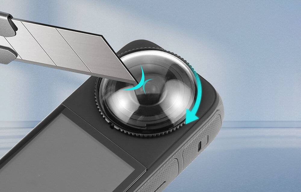 Bekroonde afbeelding voor Puluz - PU988T - Optische Glaslinsenabdeckung PULUZ voor Insta360 X4