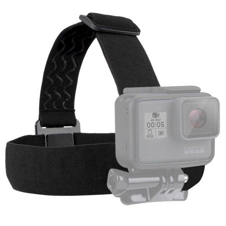 Puluz - PU24 - Puluz-Stirnband met Sportkamera-Houder (inklusive Osmo Action 5 Pro, Ace Pro 2)-0