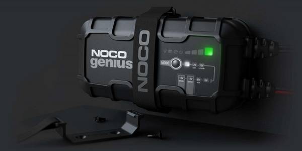 NC1 NOCO GENIUS10 EU 10A acculader voor 6V/12V accu's met onderhouds- en ontzwavelingsfunctie