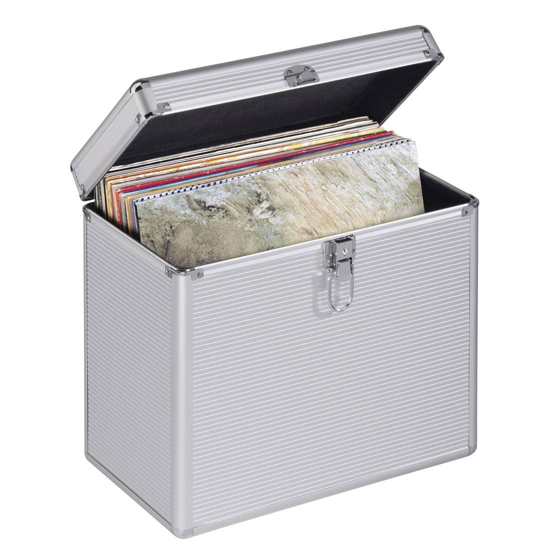 Hama 00181435 Tasche für Speichermedien Aktenkoffer mit Mikrorillen Silber (00181435)-2