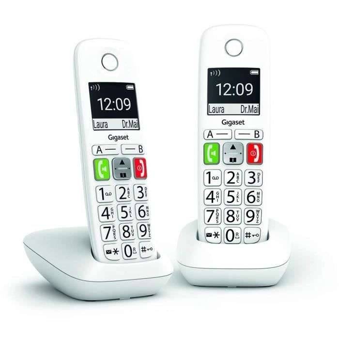 GIGASET vaste telefoon E290 Duo wit-1