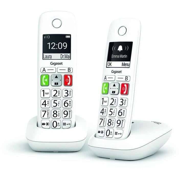 GIGASET vaste telefoon E290 Duo wit-2