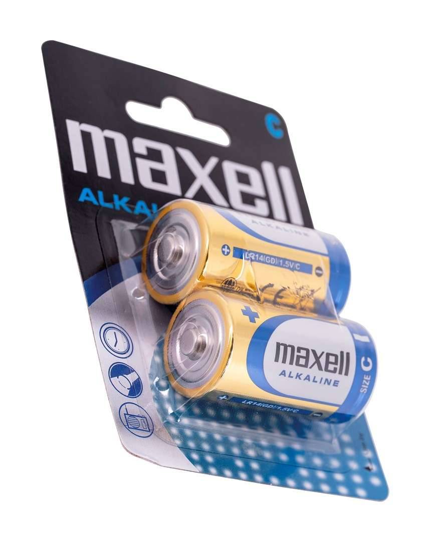 MAXELL alkalinebatterij LR14, 2 stuks.-0