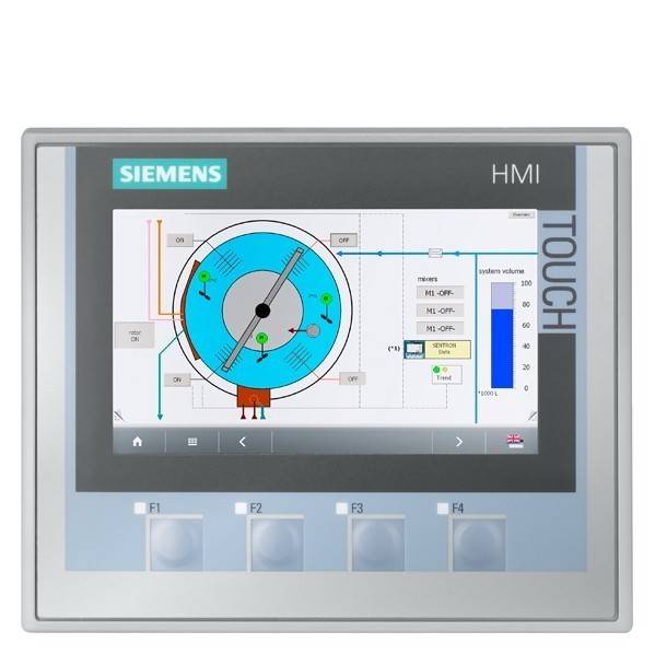 SIPLUS HMI KTP400 Comfort gebaseerd op 6AV2124-2DC01-0AX0 met Conformal Coating, 0…+50°C.-0