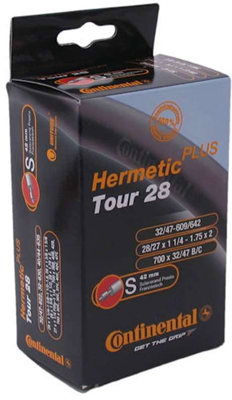 Binnenband Continental Hermetic Plus 28" / 28/37-603/642 - DV40 ventiel-0