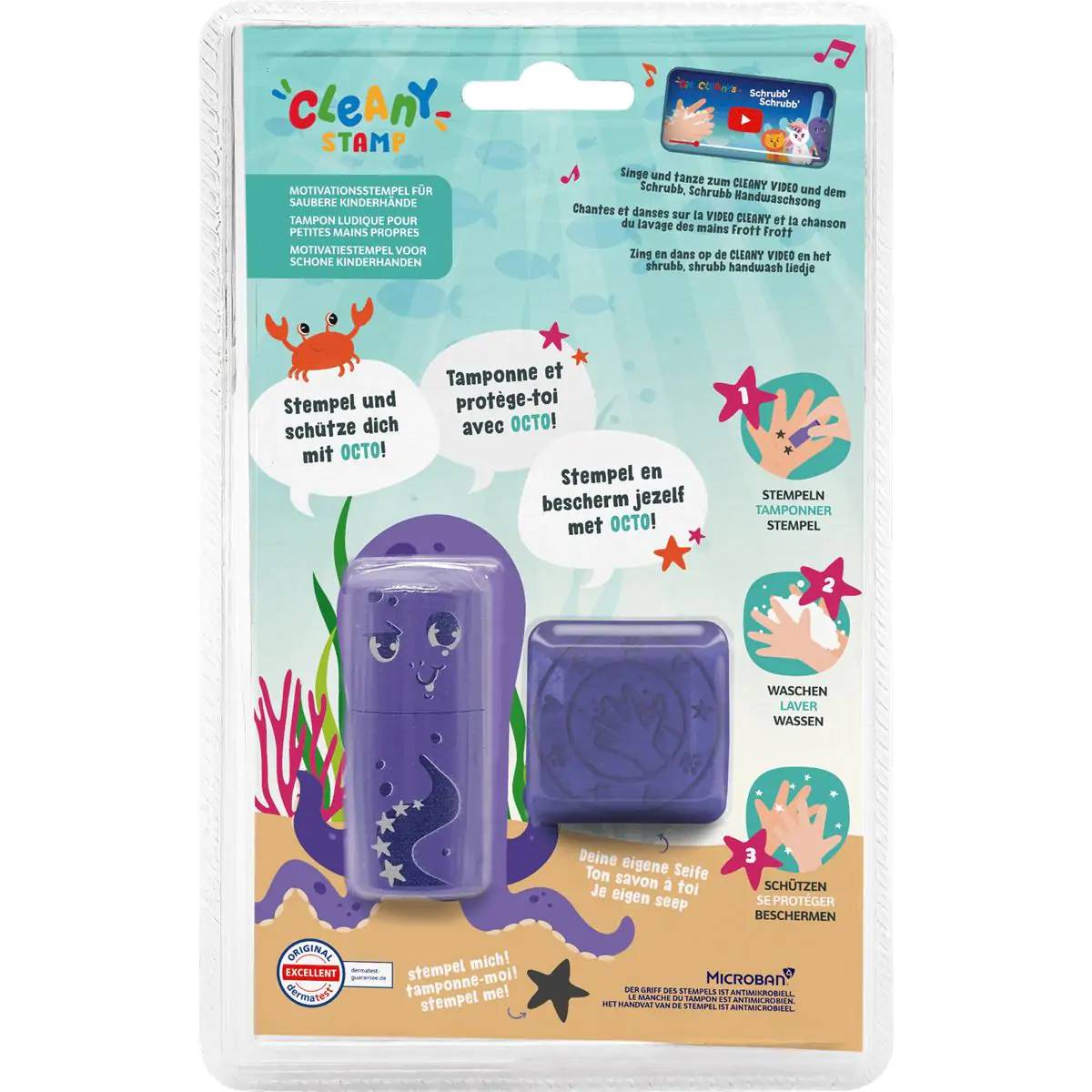 COLOP kleine NIO Cleany Stamp Octo-1