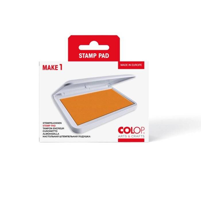 Colop Make 1 Stempelkussen & Oranje Inkt 1 stuk-2