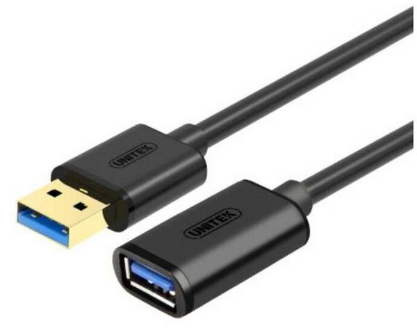 UTK UNITEK Y-C456GBK USB-kabel 0,5 m USB 3.2 Gen 1 (3.1 Gen 1) USB A Zwart