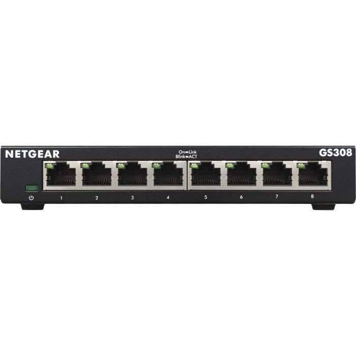 NETGEAR GS308-300PES Gigabit Ethernet Ethernet-switch met 8 poorten (10/100/1000)-1