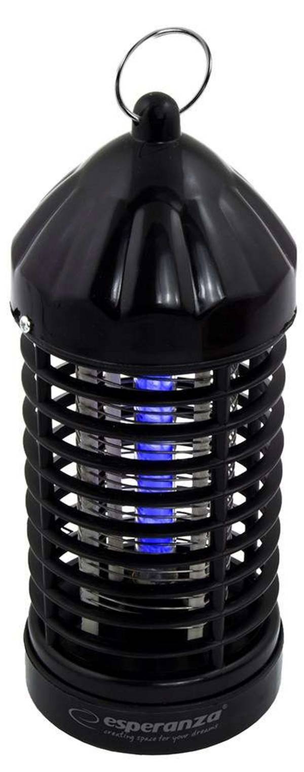 Esperanza EHQ005 ELEKTRISCH INSECT UV LAMP Zwart