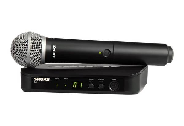 Shure BLX24E/PG58-H8E - Draadloos zangsysteem met PG58-microfoon