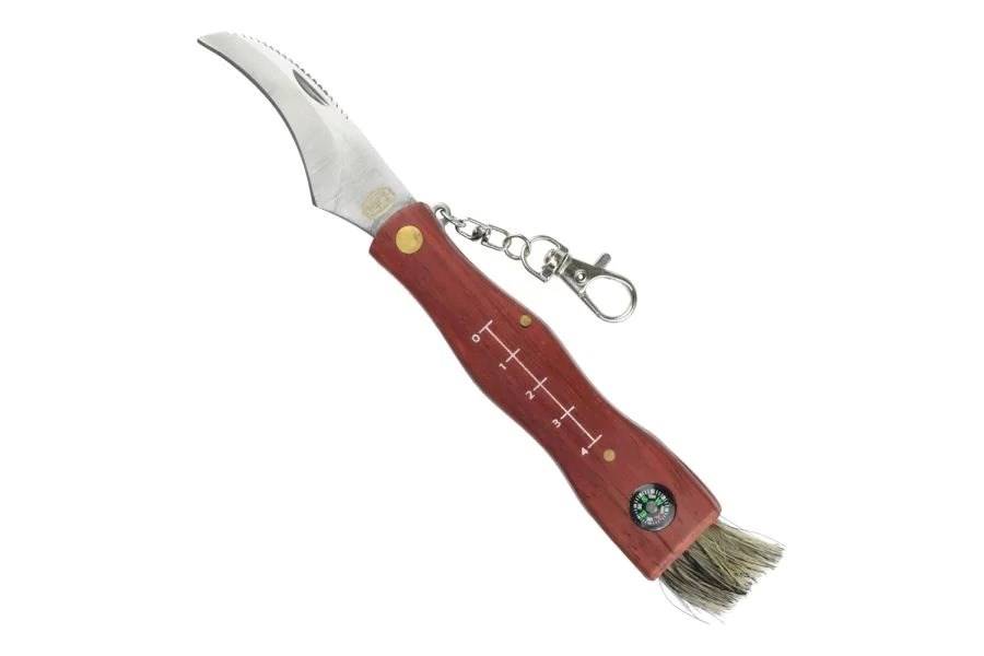 SCK Mushrooms CC-GC105 paddenstoelenmes met kompas, bruin-0