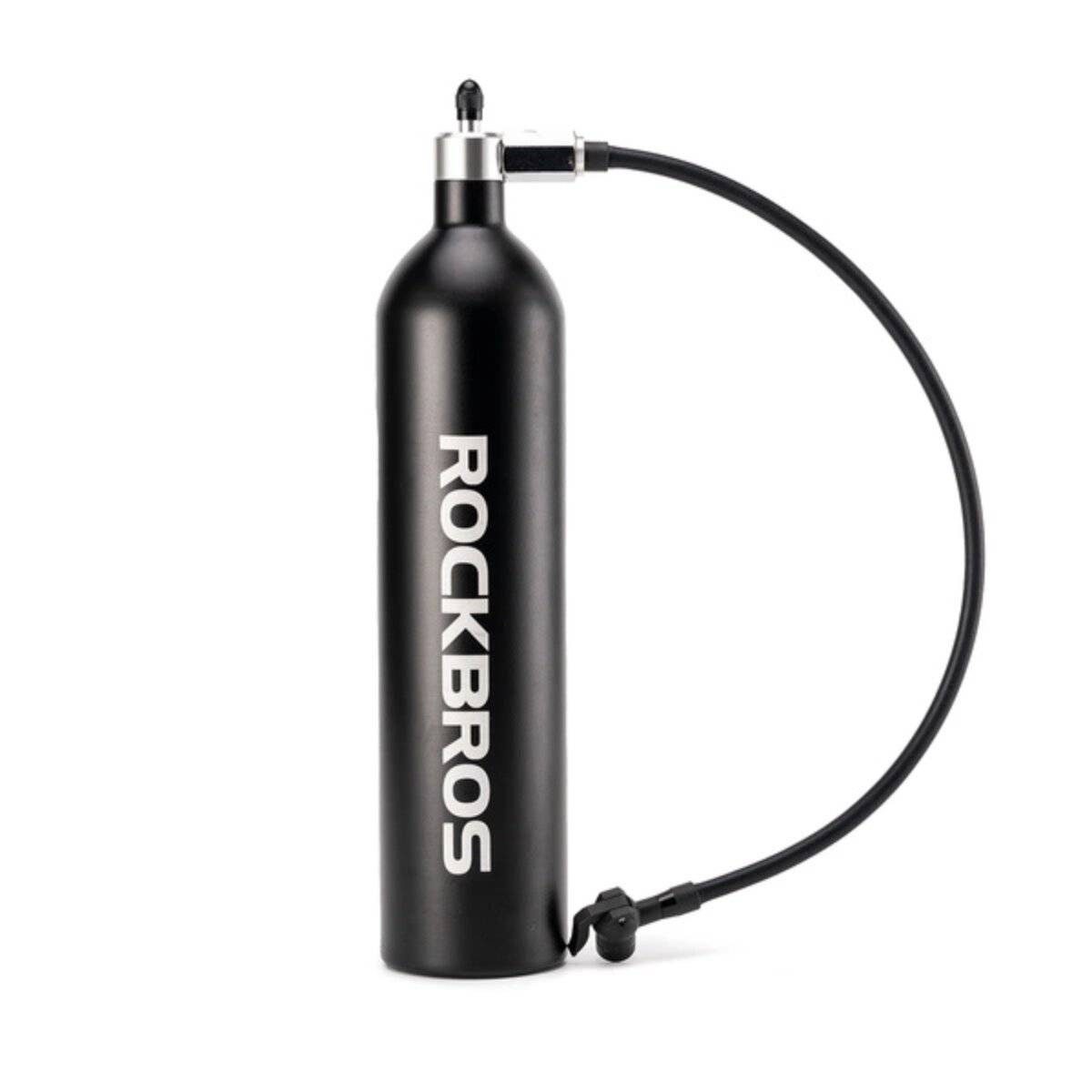 Rockbros Tubeless Bandenpomp 200 PSI 1,2 l - Zwart-0
