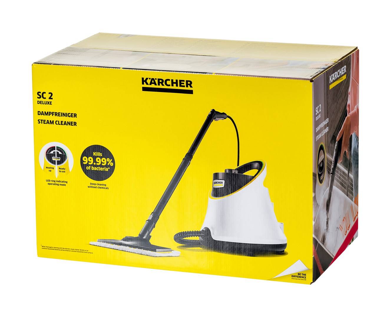 Kärcher SC 2 Deluxe 1 L 1500 W Zwart. Wit-4