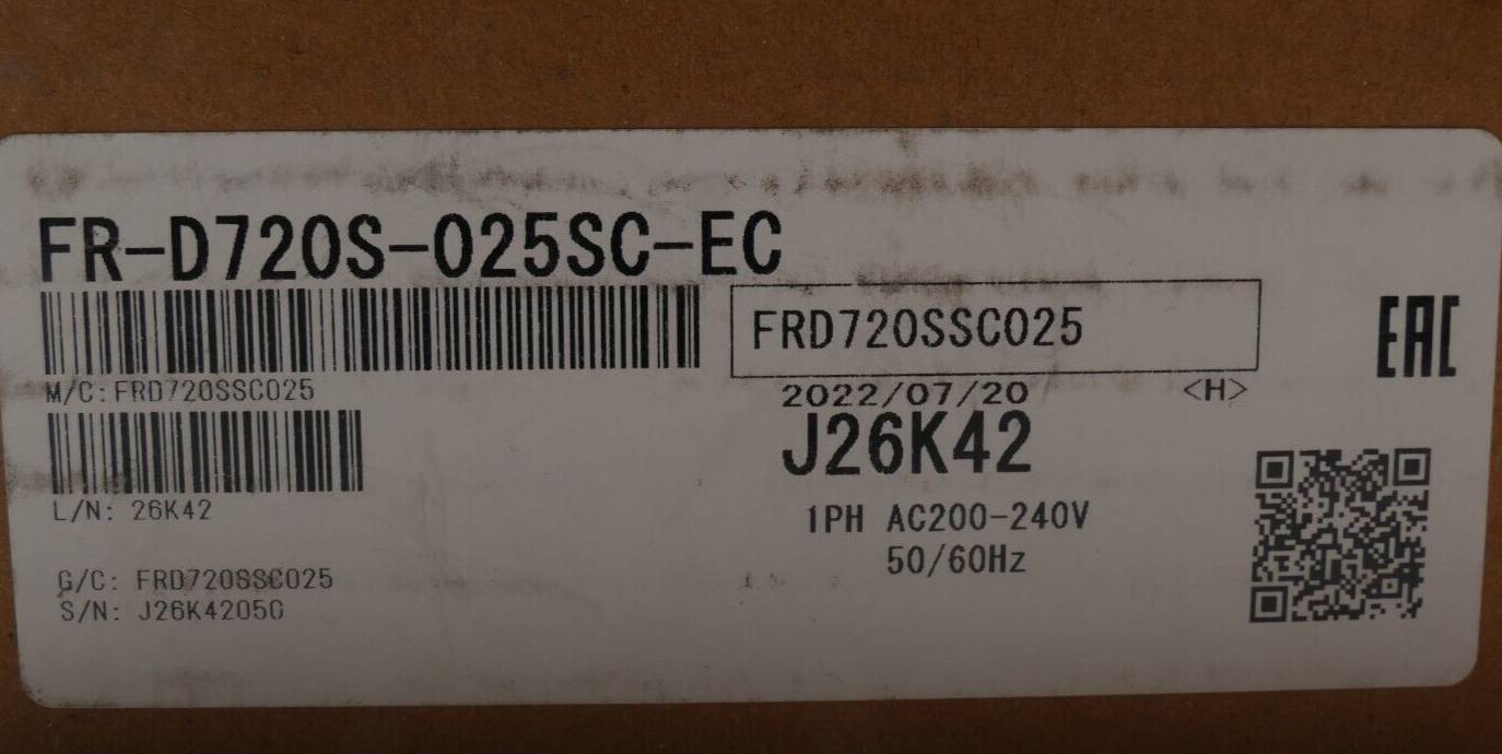 Mitsubishi Electric Frequenzumrichter FR-D720S-02-1