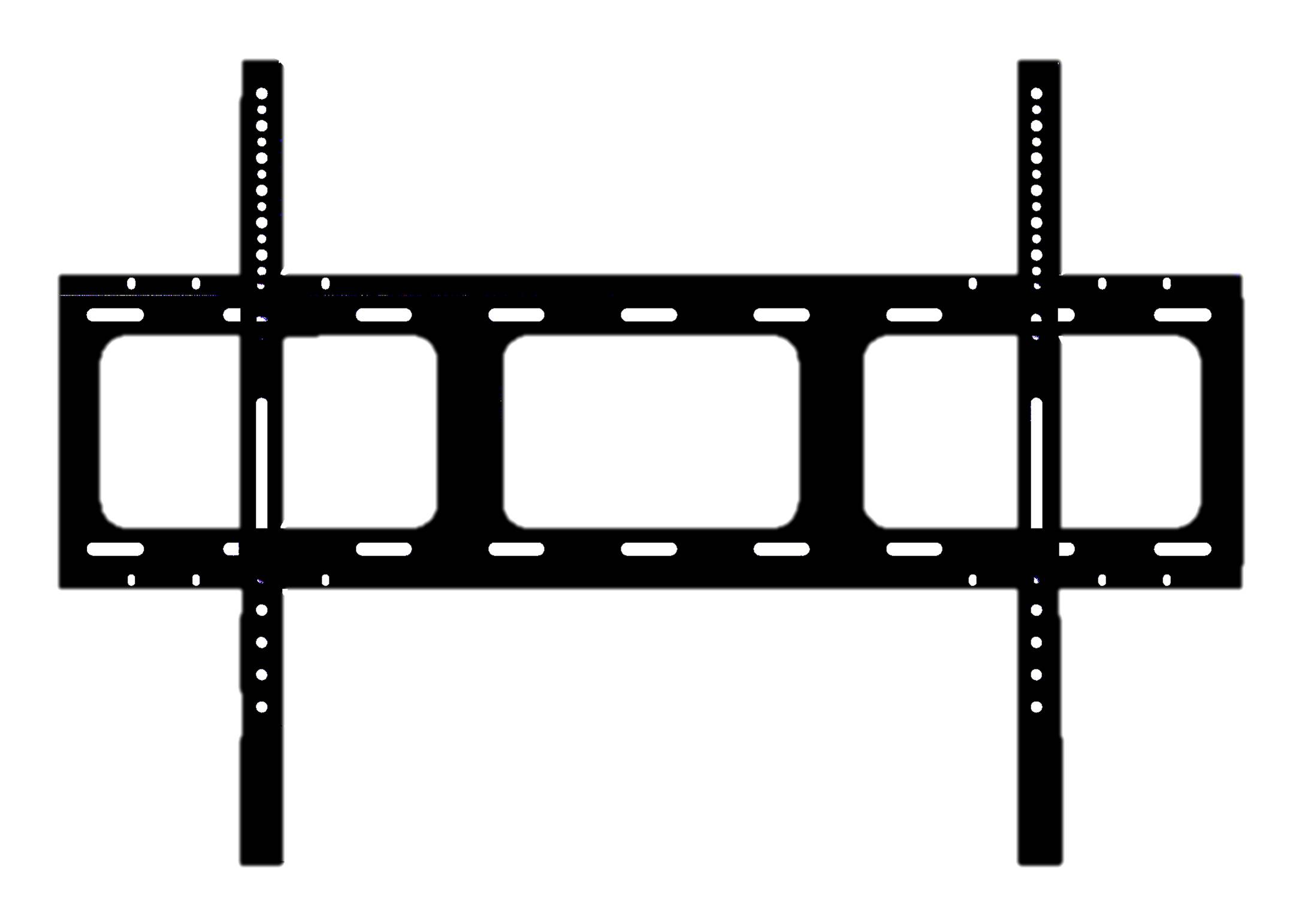 Yealink 912 mm × 22 mm × 242 mm, 3,45 kg, voor MeetingBoard 65 Pro-1