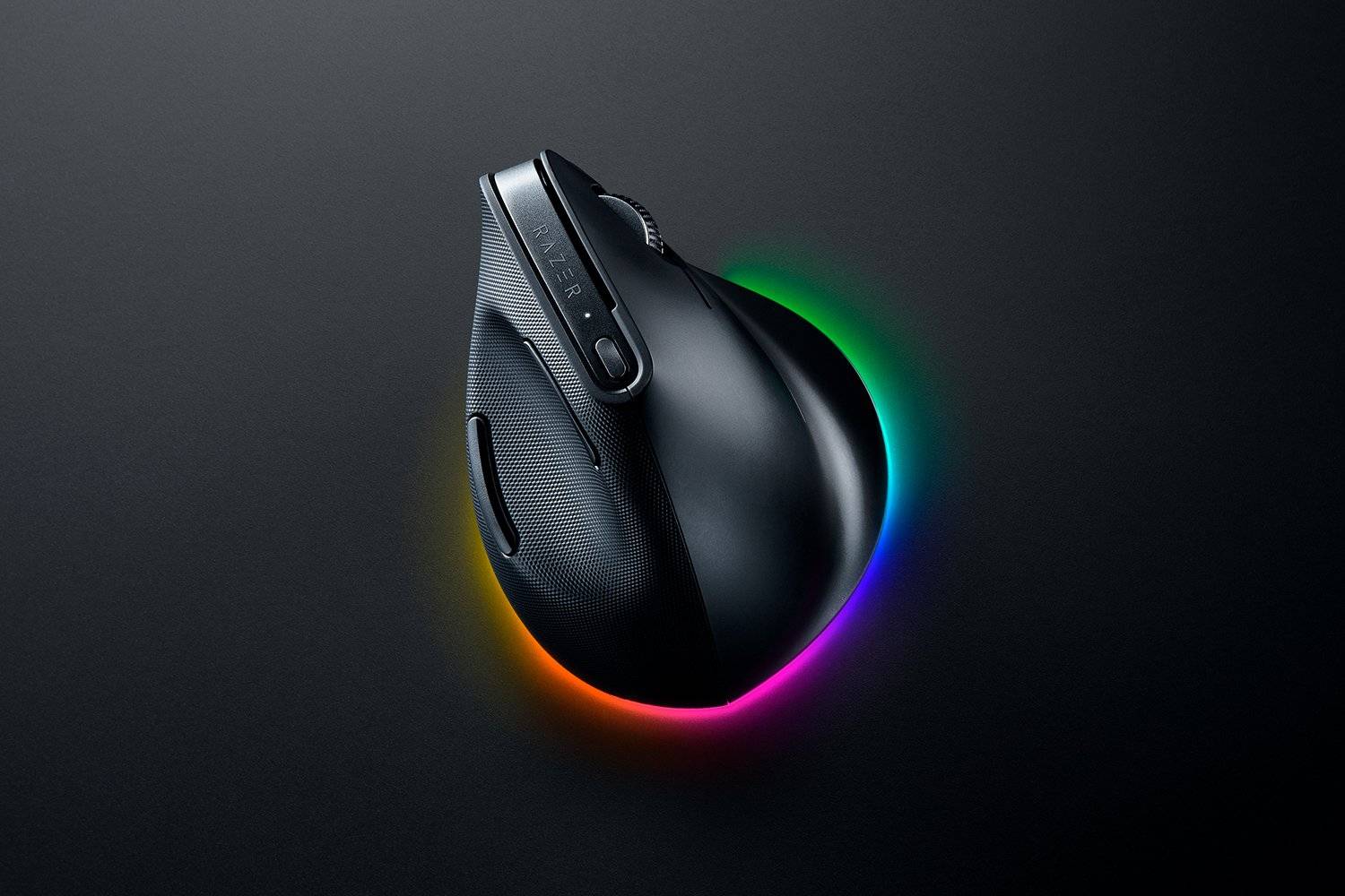 Razer Pro Click V2 Vertical Maus Universal rechts RF Wireless + Bluetooth + USB Type-C Optisch 30000 DPI-1