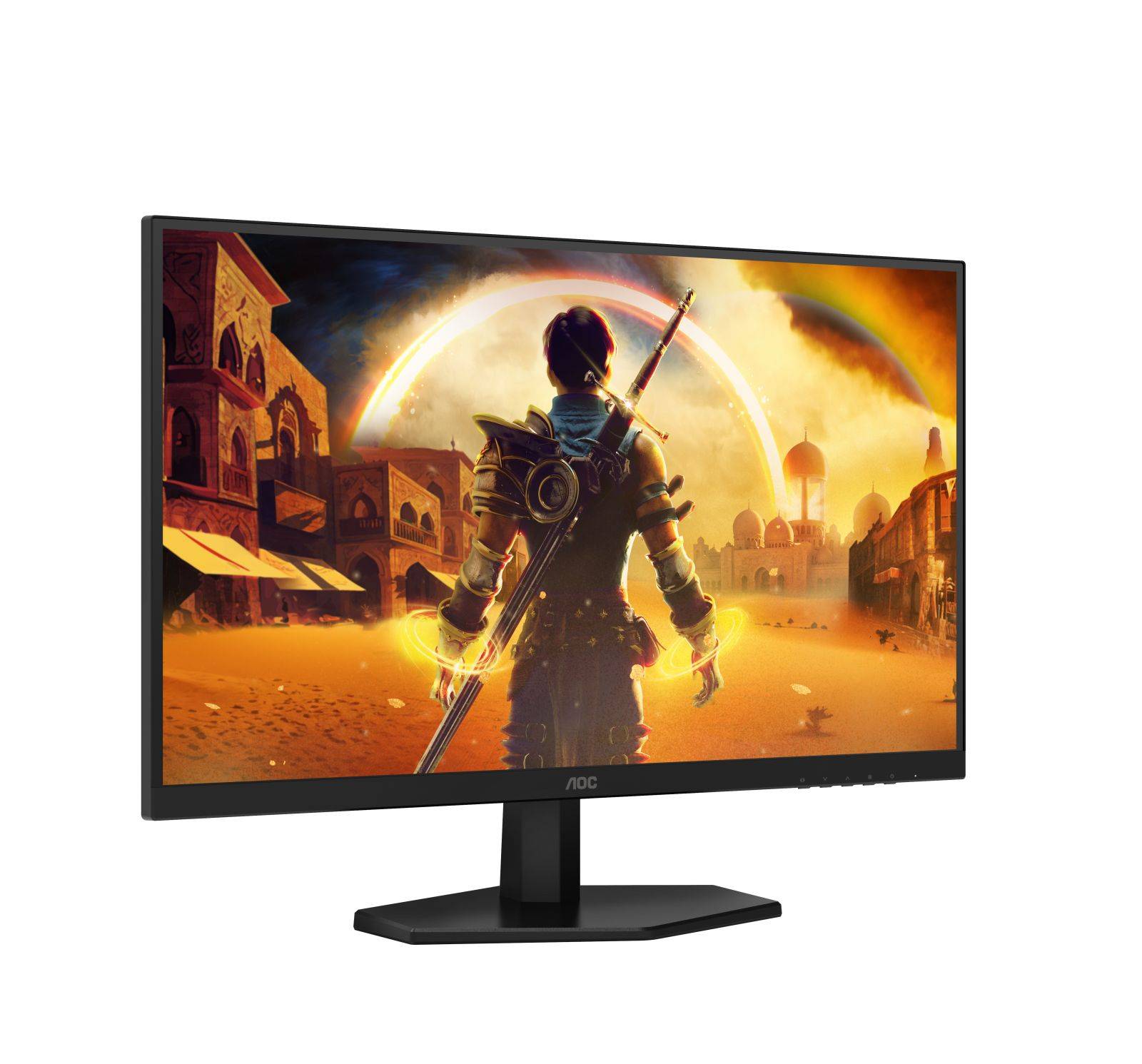 AOC Q27G42ZE, Gaming-Monitor - (68.6 cm (27 Zoll), schwarz (matt), QHD, Fast-IPS, Adaptive-Sync, HDR, 240Hz Panel) [Ene-2