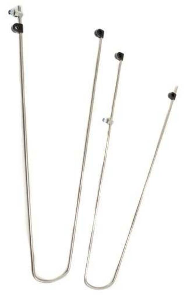 ZEFAL Spatbordstangset 28"  55mm cpl. met bevestigingsmaterialen