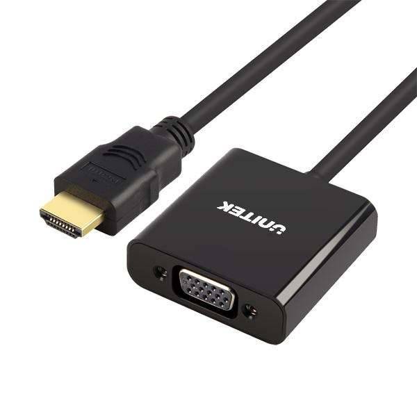 UTK UNITEK Y-6333 interfacekaart/-adapter 3, 5 mm, VGA-0