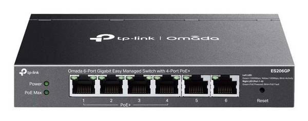 TPL TP-Link Omada ES206GP netwerk-switch Managed Gigabit Ethernet (10/100/1000) Power over Ethernet (...
