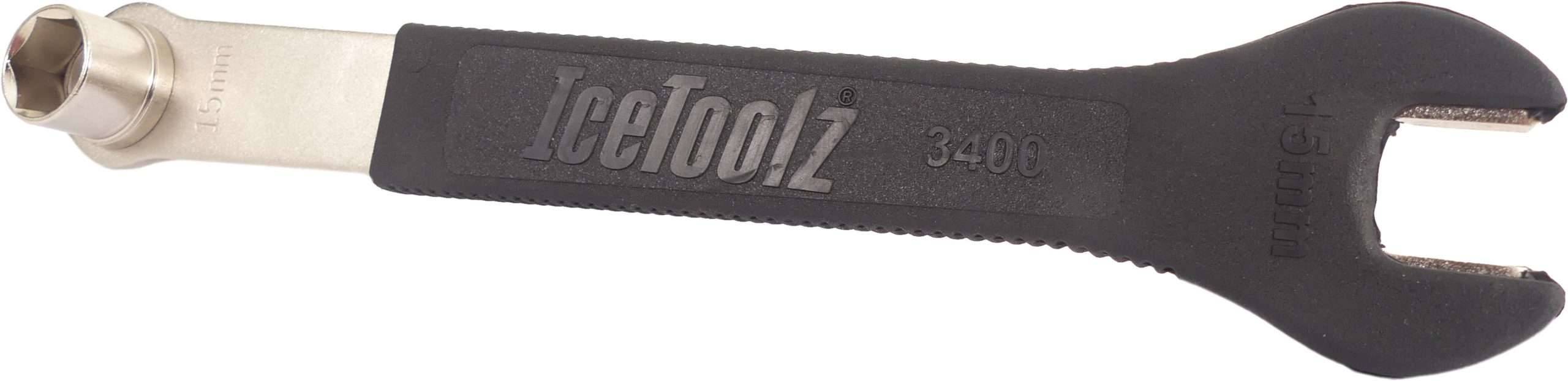 Pedaalsleutel IceToolz 34OO combi steek- & dopsleutels-0