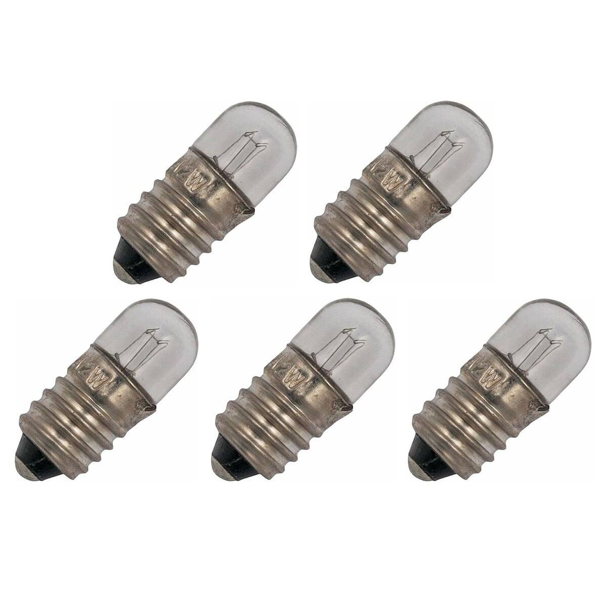 OE Lightning Signaallamp E10 vervanglamp - 5W 24V - 2500K Wit - T9 - 9x23mm - 208mA - Vrachtwagen - 5 stuks-0