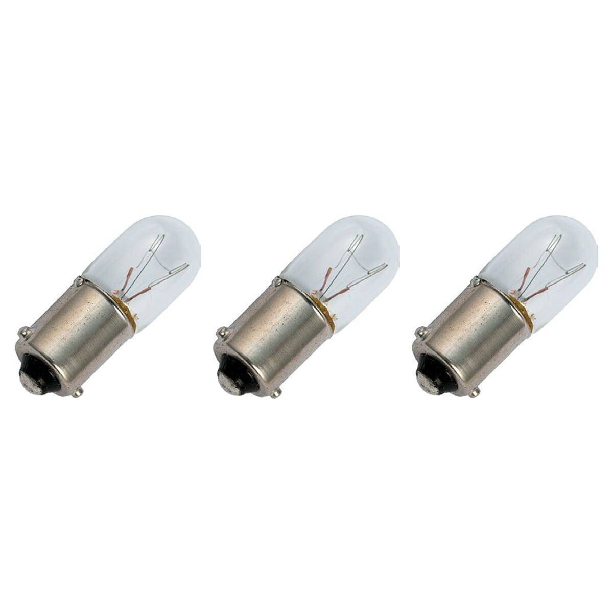 OE Lightning Signaallamp BA9s vervanglamp - 0.6W 30V - 2500K Wit - T10 - 10x28mm - 20mA - Dimbaar - 3 stuks-0
