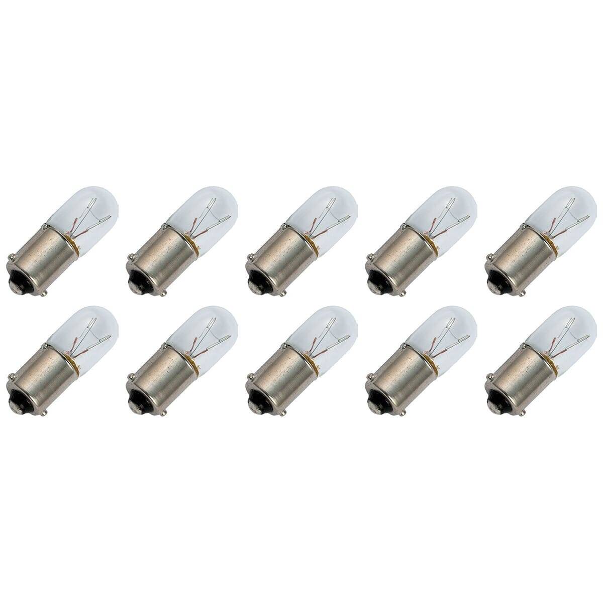 OE Lightning Signaallamp BA9s vervanglamp - 1W 24V - 2500K Wit - T10 - 10x28mm - 41mA - Vrachtwagen - 10 stuks-0