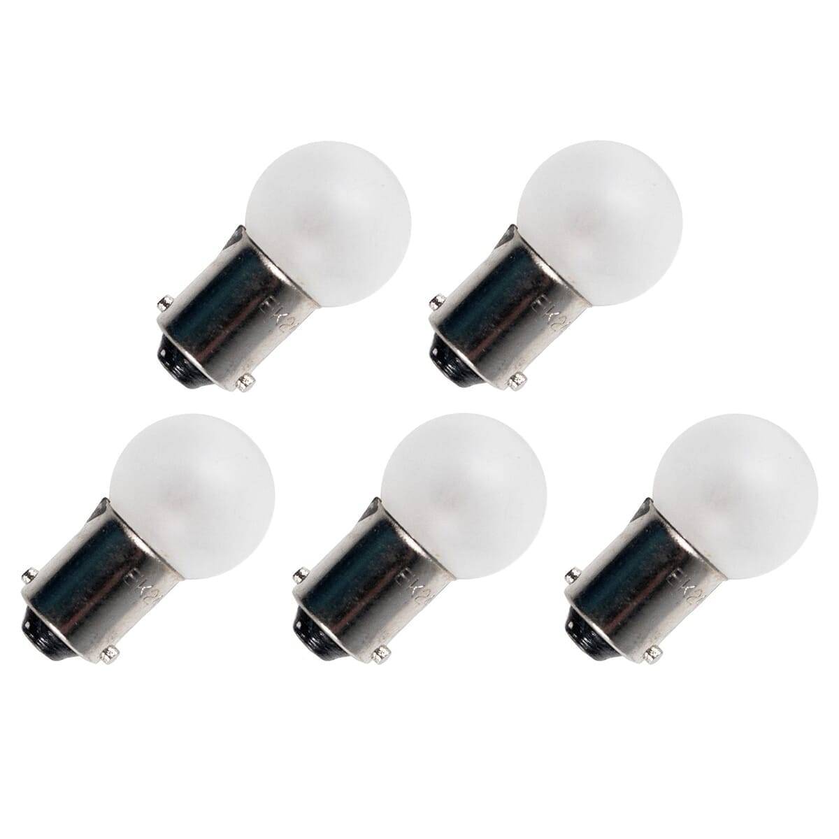 OE Lightning Signaallamp BA9s vervanglamp - 3W 24V - 2500K Wit - G15 - 15x29mm - 125mA - Vrachtwagen - 5 stuks-0