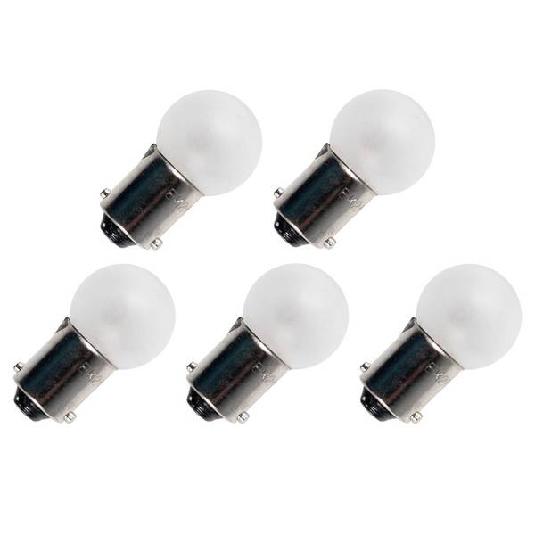 OE Lightning Signaallamp BA9s vervanglamp - 3W 24V - 2500K Wit - G15 - 15x29mm - 125mA - Vrachtwagen - 5 stuks