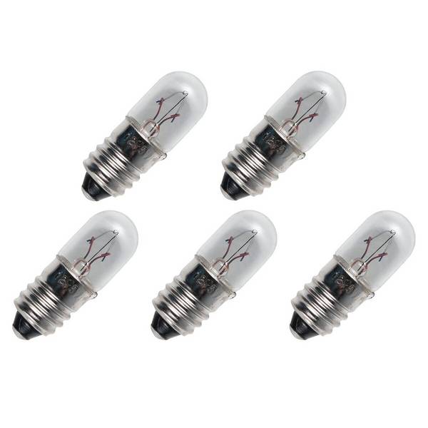 OE Lightning Signaallamp E10 vervanglamp - 1.44W 12V - 2500K Wit - T10 - 10x28mm - 120mA - Auto - 5 stuks