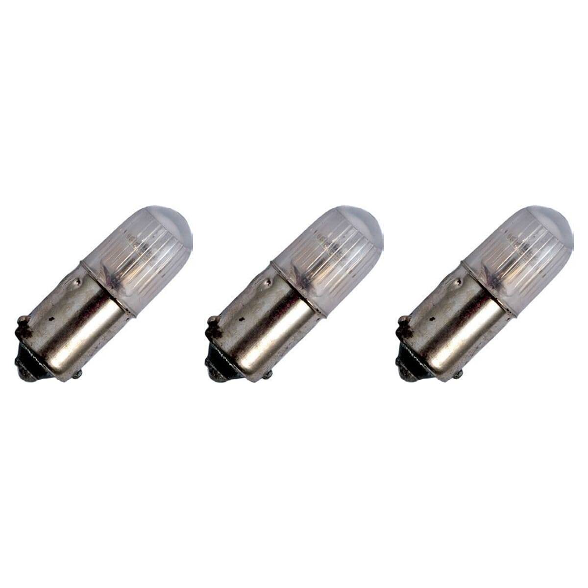 OE Lightning Neonlamp BA9s vervanglamp - 230V - Rood - T10 - 10x28mm - Dimbaar - 3 stuks-0