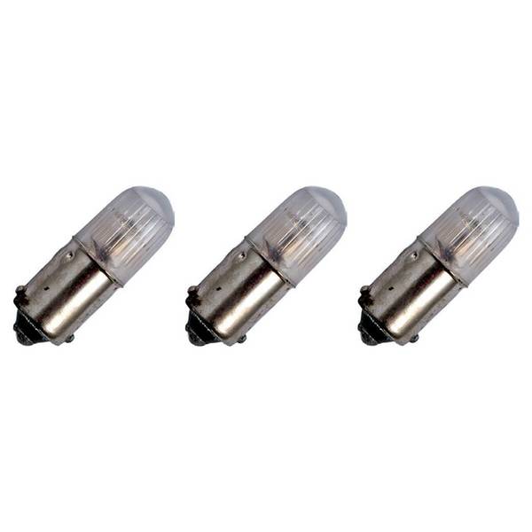 OE Lightning Neonlamp BA9s vervanglamp - 230V - Rood - T10 - 10x28mm - Dimbaar - 3 stuks