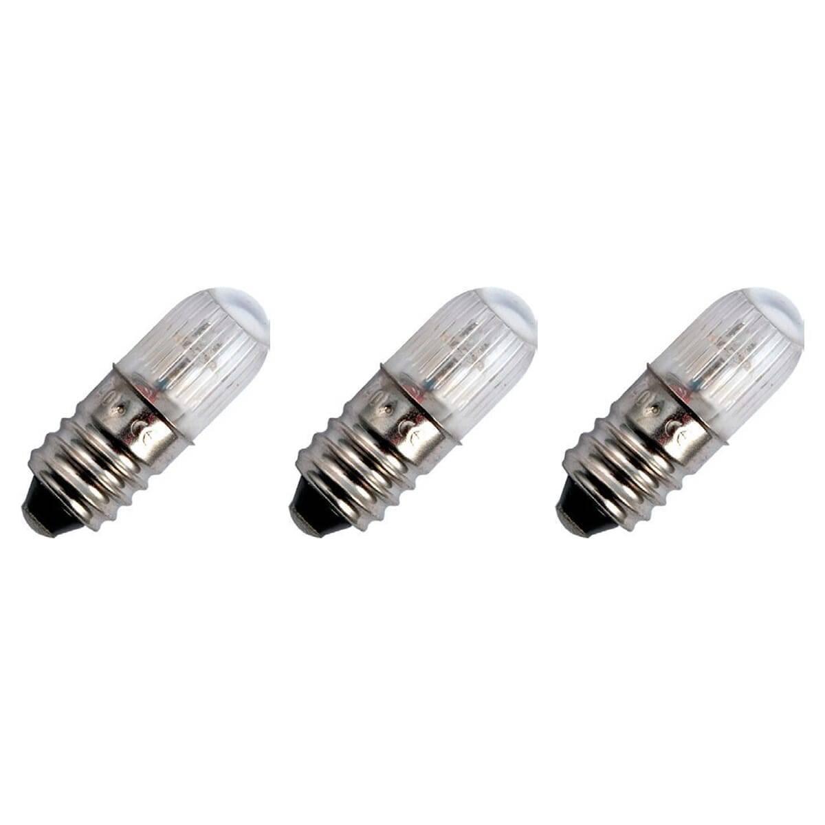 OE Lightning Neonlamp E10 vervanglamp - 130V - Rood - T10 - 10x28mm - Dimbaar - 3 stuks-0