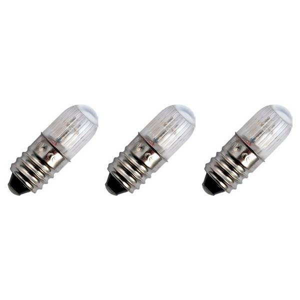 OE Lightning Neonlamp E10 vervanglamp - 130V - Rood - T10 - 10x28mm - Dimbaar - 3 stuks