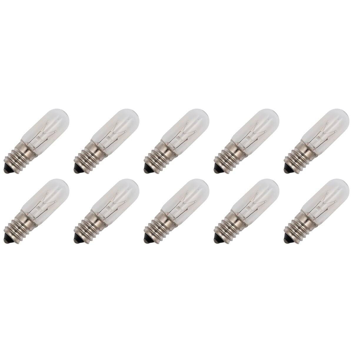 OE Lightning Signaallamp E14 vervanglamp - 7W 60V - 2500K Wit - T16 - 16x54mm - 116mA - Dimbaar - 10 stuks-0