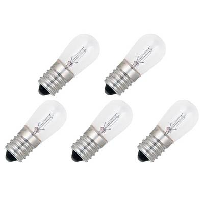 OE Lightning Signaallamp E14 vervanglamp - 10W 60V - 2500K Wit - 18x46mm - 166mA - Dimbaar - 5 stuks-0