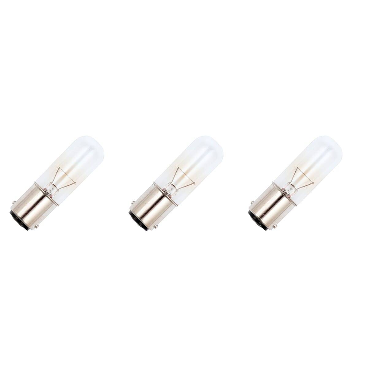 OE Lightning Signaallamp BA15D vervanglamp - 5W 12V - 2500K Wit - T16 - 16x54mm - 416mA - Auto - Dimbaar - 3 stuks-0